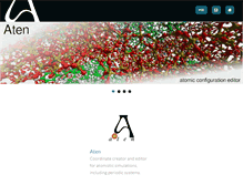 Tablet Screenshot of projectaten.com